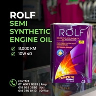 ROLF Engine Oil 10w40 4L Semi Synthetic