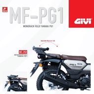 100% ORI} GIVI MONORACK PG1 MF RACK FOLD RACK LIPAT YAMAHA PG1 RACK GERAK