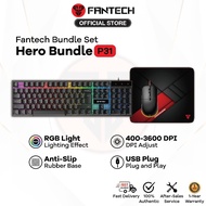 Fantech P31 3-IN-1 Hero Bundle | 3-IN-1 Gaming Set | Wired Connection | Lighting Effect