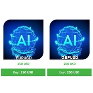 Ai EURUSD + Ai GBPUSD MT4 v1.90 MT4 No DLL - 2 Expert With Sets Files Advisor for trading EURUSD and