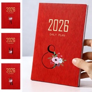 A7 Soft Leather Planner Notebook Student Notebook School Supplies Journal A7 Writing Notepad