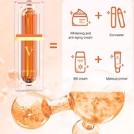 VC素颜霜 Five VC Makeup Cream Natural Tone Up Cream Lazy Cream Plain Face Cream Concealer Moisture