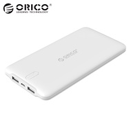 Orico 10000mAh Power Bank USB Universal Portable Charger External Mobile Backup Powerbank Battery for Mobile Phone