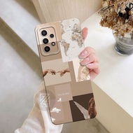 Samsung Galaxy A73 Case - Fashion Case Aesthetic - Softcase Samsung Galaxy A73 - Case Pro Camera - K