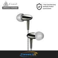 Final Audio-FI-BA-SST35 in ear Housing Machined stainless steel Driver Balanced armature Cable Silver-coated OFC cable (2.5mm, 4-pole / 3.5mm, 3-pole)