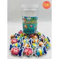 30 pcs 3D Gummy Fish