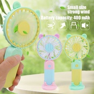 [ Featured ] Mute Stand-up Fans - Outdoor Travel Accessories - Handheld Fans with Built-in Battery Air Cooler - Portable Small Fan with Stand - USB Rechargeable Fan