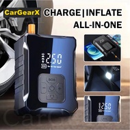 Car Tire Pump, Portable Electric Tire Pump, Tire Inflator, Air Compressor