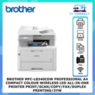 BROTHER MFC-L8340CDW PROFESSIONAL A4 COMPACT COLOUR WIRELESS LED ALL-IN-ONE PRINTER PRINT/SCAN/COPY/