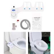 [Finevips1] Bidet Toilet Attachment Applicable to The United States canada with Nozzle Guard Door Spare Parts Bidet Toilet Seat Attachment