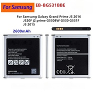 EB-BG531BBE Phone battery 2600mAh For Samsung Galaxy Grand Prime J3 2016 j2 prime G5308W G530 G531F 