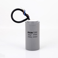 CD60 Motor Start Run Capacitor CD60 300UF 275VAC Starting capacitor 300UF  50*100