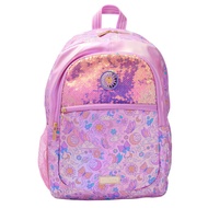 Smiggle Cosmos Classic Backpack unicorn PU Sequined backpack