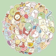 50pcs Cute Corner Creature Graffiti Waterproof Stickers for Skateboard Phone Helmet Kids Girl Toys S