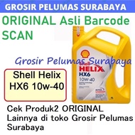 Oli Original Barcode scan Shell Helix HX6 10W-40 SN Plus 4ltr