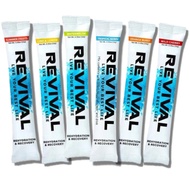 Revival Rapid Rehydration Electrolytes Powder - High Strength Vitamin C, B1, B3, B5, B12 Supplement 