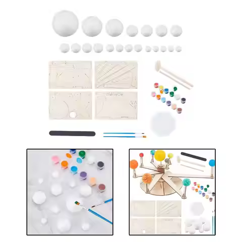 Solar System Model Set DIY Science Activity for Enlightenment Kids Party