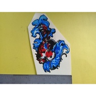 20230823-1257 0532A FISH IKAN Body Sticker / Stripe / STIKER Stickers, Logos & Emblems