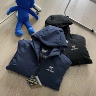 Arcteryx Beta系列 始祖鳥 Beta lt Jacket 純色休閒運動連帽硬殼夾克外套 男女同款 秋季