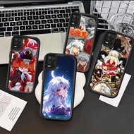 InuYasha hp Clear Plating Casing for OPPO Reno Find Narzo 20A A31 A91 N53 A74 4 X3 5i 6 6i N63 10 10