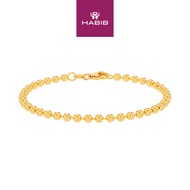 HABIB Oro Italia 916 Yellow Gold Bracelet GW52791224(300) (22K)