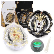 FLAME Beyblade Burst with LR Launcher Electric Driver B-153 Prime Apocalypse / Regalia Genesis B153 Black White Beyblade Kids Toy Gift Spinning Top Outdoor Play