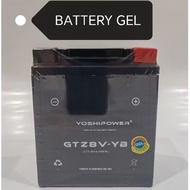 BENELLI LEONCINO 250 / TNT25 / TRK251 BATTERY GTZ8V MAINTENANCE FREE BATERI GEL BATTERY BENELLI LEON