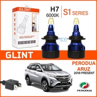 GLINT S1 Series Car LED Headlight Bulb - H7 H11 PERODUA ARUZ 2018 - Present | ARUZ LED Headlight Fog