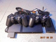 PS2主機改機直讀+原廠震動手把x2+8M記憶卡+線材 改機不挑片 直購價3000元 桃園《蝦米小鋪》