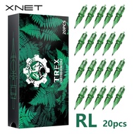 XNET TREX 20pcs Tattoo Cartridge Sterile Safety Needles For Tattoo Rotary Pen Round Liner Supplies 1