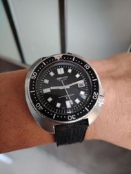 靚仔價💧罕有靚面，靚圈，古董精工 Seiko Diver Captain Willard” 6105-8110，經典大鮑魚，150M自動潛水錶，單錶，行走全正常。citizen casio tuna 