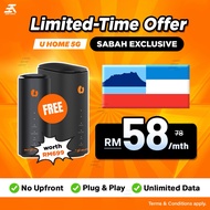 Uhome 5G Borneo For Sabah Sarawak Area Only Umobile Wifi Router Full High Speed Unlimited data