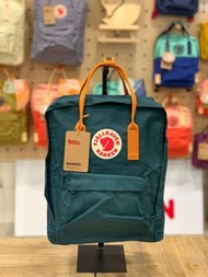 Fjallraven Kanken 16L Backpack - Arctic Green/Spicy Orange 香港行貨 原廠保養