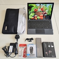 微軟Microsoft surface pro7手提電腦平板電腦商務電腦超輕薄筆記本+平板兩用二合一電腦：Intel Core i5處理器+8GB內存+256G內置SSD硬盤+12.3 inch IP