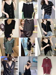 Yuki Ya Hsu，A55黑色XL+1，A48黑色XL+1，A36粉色XL+1，A32黃色2XL+1，A11黑色XL+1，A4黑 白2XL各+1，共7件