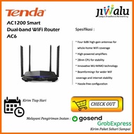 Tenda AC6 AC1200 Router Wireless Smart Dual Band