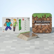 Minecraft Merchandise puke Uno Children's Board Game Party Casual Board Game Card Z1GH
