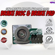 GINO BRAKE DISC / DISC ROTOR - PERODUA ALZA 2009-2025