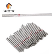 YRBWBW 50pcs Flat Head Nail Drill Bits, Flat Head Cuticle Clean Nail Grinding Heads, Practical Dead 