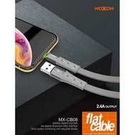 MOXOM Highway Flat Cable (MX-CB08) 2.4A Grey Type-C 1M
