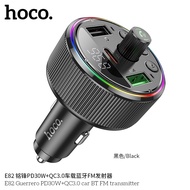 Hoco E82 Bluetooth Car Charger Fast Charging PD30W+QC3.0 2 Usb Ports+1 Type-C BT FM transmitter 1