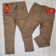 Riject Chino Trousers. Brown Kids Brand PO93. Milo Color. Size 4-13 years. BKML93