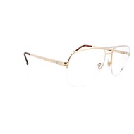 可加購平光/度數鏡片 Solex SY-686 YGP 90年代香港製古董眼鏡