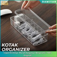 [DMY] 8-Slot Cable Organizer Box - Cable Management Storage Box - Neat Cable Storage Box