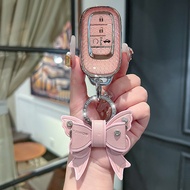 4  button Honda Civic 2022 FE HRV Keyless Smart Entry/ Push Start New TPU Remote Key Cover/ Case Civ