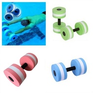 (DEAL) Fitness Pool Water Swimming Aqua Exercise Barbell EVA Foam Aquatics Dumbbell