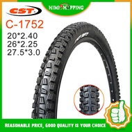 [ready stock] 1PC CST BFT 20x4.0 Tyre Fat Bike Wire tires 26 x 4.0 27.5X3.0 Bicycle Wide Rubber Outer Tire Snow Fatbike MTB Mountain Bike Part