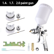 Source Factory H827 Pneumatic Spray Paint Gun 1.4/1.7/2.0 Pressure Regulating Gauge Upper Pot Car Fu
