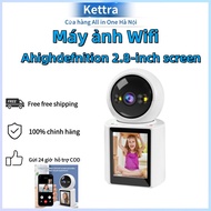 Camera Wifi 2K Tích Hợp Màn Hình Lớn - Gọi điện Video Call Trực Tiếp Siêu Tiện Dụng