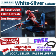 PROMO 32 inch Ultra-Thin Flat Monitor Screen LED Computer Gaming Display 32β 75Hz - 2K 2560x1440 (14